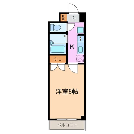 レイール赤池の物件間取画像